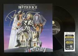 Danny Elfman Signed Beetlejuice Soundtrack Vinyl Record Album Lp Jsa Coa