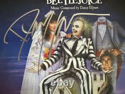 Danny Elfman Signed Beetlejuice Soundtrack Vinyl Record Album Lp Jsa Coa