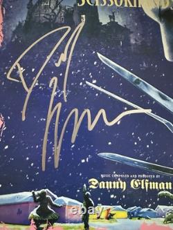 Danny Elfman Signed Edward Scissorhands Soundtrack Vinyl Record Album Lp Jsa Coa