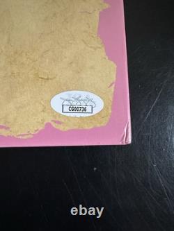 Danny Elfman Signed Edward Scissorhands Soundtrack Vinyl Record Album Lp Jsa Coa