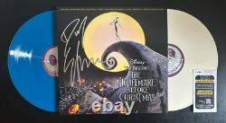 Danny Elfman Signed The Nightmare Before Christmas Vinyl Record Album Lp Jsa Coa