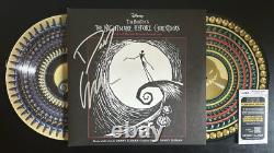 Danny Elfman Signed The Nightmare Before Christmas Vinyl Record Album Lp Jsa Coa