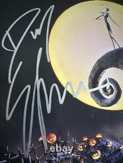 Danny Elfman Signed The Nightmare Before Christmas Vinyl Record Album Lp Jsa Coa