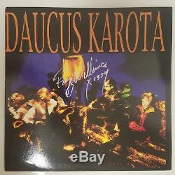 Daucus Karota Signed by Roz WIlliams Vinyl Disk Like new Sold and Ship from USA