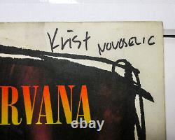 Dave Grohl Pat Smear Krist +3 Signed Nirvana MTV Unplugged WHITE Vinyl JSA