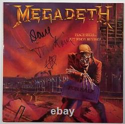 Dave Mustaine Megadeth JSA Autograph Signed Album Vinyl Record