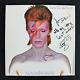 David Bowie With My Very Best Wishes Signed Album Cover With Vinyl Bas #a09505