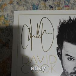 David Cook SIGNED Digital Vein Gold Vinyl Record LP Limited RARE OOP