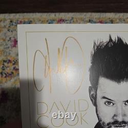 David Cook SIGNED Digital Vein Gold Vinyl Record LP Limited RARE OOP