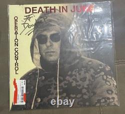 Death in June Operation Control Signed Black Vinyl Mint