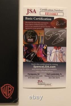 Deep Purple Signed Fireball Vinyl Record Aurographer Gillan Glover Paice Jsa Coa