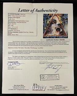 Def Leppard JSA Signed Autograph Album Record Vinyl Hysteria