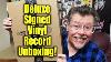 Deluxe Signed Vinyl Record Unboxing Mystery Artist