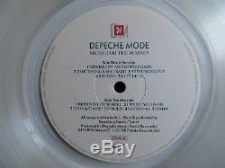 Depeche Mode/Music For The Masses 1987 Limited Edition Signed Clear Vinyl RARE