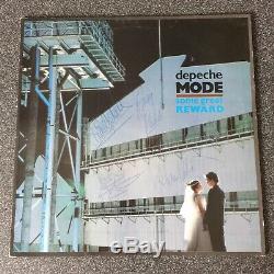Depeche mode signed vinyl some great reward STUMM 19