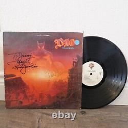 Dio The Last in Line Signed / Autographed LP Ronnie James Dio Jimmy Bain Record