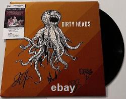 Dirty Heads Band Signed Self-titled Lp Vinyl Record Dustin Bushnell +3 Jsa Coa