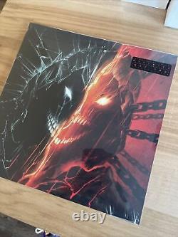 Disturbed Signed Autographed DIVISIVE Limited Ed. 1000 Red Vinyl LP ALBUM