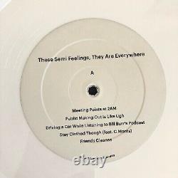 Dné These Semi Feelings, They Are Everywhere / White LP Vinyl Record SIGNED