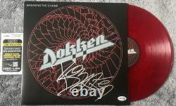 Don Dokken SIGNED Breaking The Chains Vinyl JSA COA LP Record Autographed