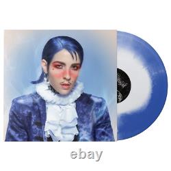 Dorian Electra Flamboyant Deluxe SIGNED Cover Blue White Swirl Colored Vinyl LP