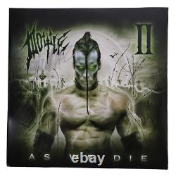 Doyle II As We Die Vinyl Record 2LP SIGNED BY DOYLE Color Green Double Album