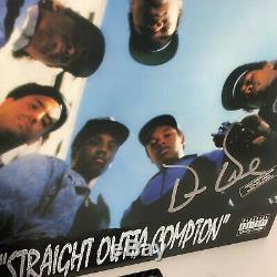 Dr. Dre Signed Autograph NWA Straight Outta Compton LP Vinyl Record Album