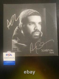 Drake Signed Autographed Scorpion Vinyl Album Record Psa/dna Authenticated