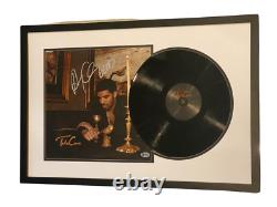 Drake Signed Take Care Framed Vinyl Album Autograph 6god Inscription Ovo Beckett