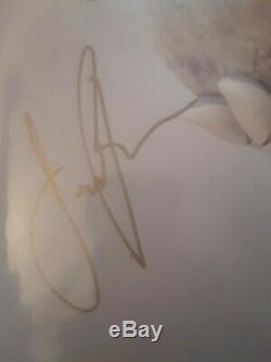 Dream Theater Distance Over Time Signed Autographed Lp Limited Clear Vinyl