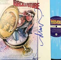 Drew Struzan signed Back to the Future vinyl Water/Ice LP Mondo exclusive New