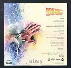 Drew Struzan signed Back to the Future vinyl Water/Ice LP Mondo exclusive New