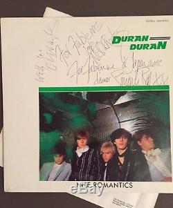 Duran Duran Nite Romantics Japanese 12 vinyl Signed+ Mystery Gift