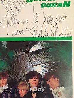Duran Duran Nite Romantics Japanese 12 vinyl Signed+ Mystery Gift