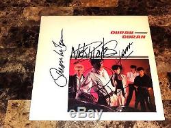 Duran Duran Rare Signed Debut Vinyl LP Simon Le Bon John Taylor Nick Rhodes 1981