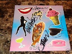 Duran Duran Rare Signed Paper Gods Vinyl LP Simon Le Bon John Taylor Nick Rhodes