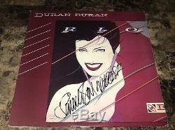 Duran Duran Rare Simon Le Bon Autographed Hand Signed RIO Vinyl Record LP + COA