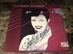 Duran Duran Rare Simon Le Bon Autographed Hand Signed RIO Vinyl Record LP + COA