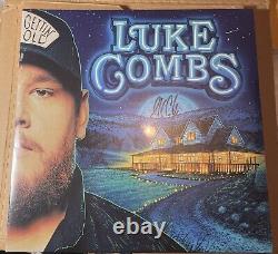 EXCLUSIVE SIGNED Luke Combs Gettin' Old Vinyl LP In Hand Ships Fast