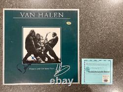 Eddie Van Halen David Lee Roth Autographed Signed Vinyl Record Album Authentic