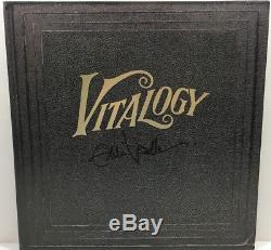 Eddie Vedder Signed Autographed Vitalogy Vinyl Album Record Lp Pearl Jam Coa Jsa
