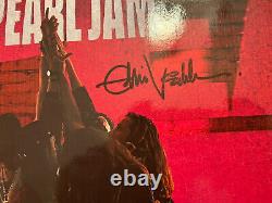 Eddie Vedder Signed The Ten Vinyl PSA COA Pearl Jam