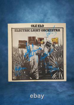 Electric Light Orchestra signed vinyl record OLE ELO 5 signatures