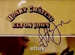 Elton John Signed Autograph Album Vinyl Record Vintage
