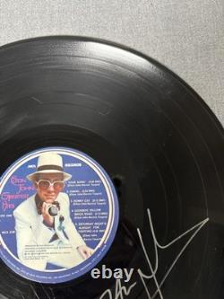 Elton John Signed Autographed Greatest Hits LP Vinyl Record 1974 -Scratches