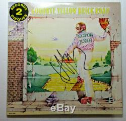 Elton John Signed Goodbye Yellow Brick Road Vinyl Album EXACT Proof JSA COA