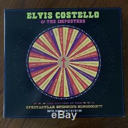 Elvis Costello Imposters SIGNED Spinning Songbook Box Set 10 Vinyl Record