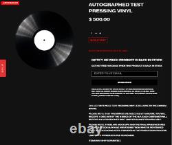 Eminem Music To Be Murdered By Auto Signed Record Vinyl Test Pressing In Hand