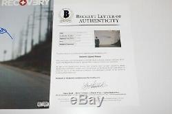 Eminem Signed'recovery' Vinyl Record Lp Beckett Coa Slim Shady 8 Mile MM Lp Bas