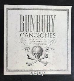Enrique Bunbury Box Set Canciones 1987 -2017 8 Vinyl + 7 + 4 Cds +Libro. Signed